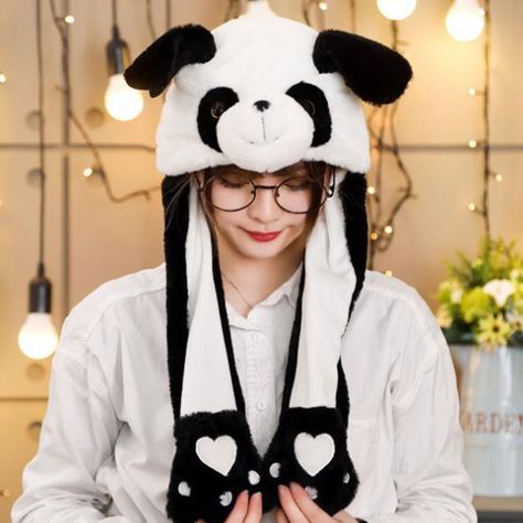 Keep your little one cozy and cute in our adorable panda hat. This plush, fleece-lined cap features an irresistible panda face design with embroidered eyes