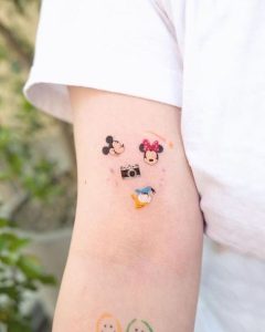 Express your Disney love with style! Discover simple yet cool tattoo designs inspired by your favorite characters.