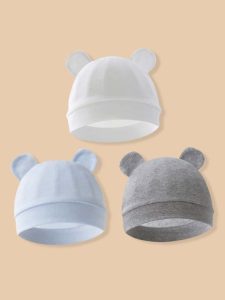 Keep your newborn cozy with our soft and adorable hats. Designed for ultimate comfort, these hats ensure your little one stays warm and snuggly during those precious first days.