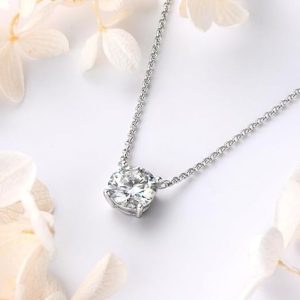 Create a Unique, Custom-Made Moissanite Necklace. 