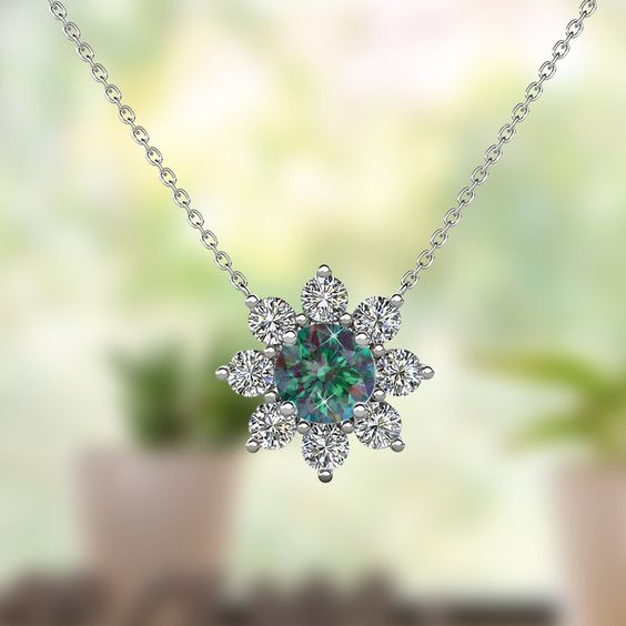 Create a Unique, Custom-Made Moissanite Necklace.