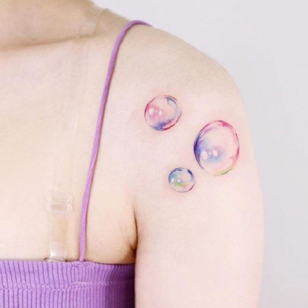 Inspiring Bubble Tattoo Ideas