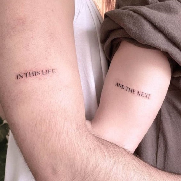 Explore the significance of matching tattoos