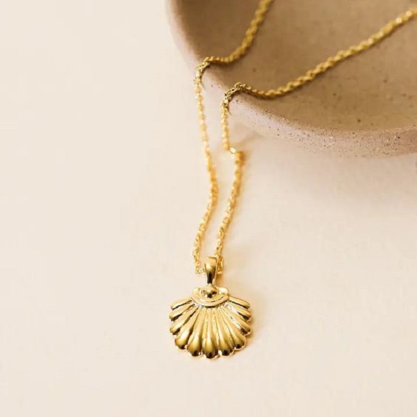 Learn how to create a beautiful seashell necklace