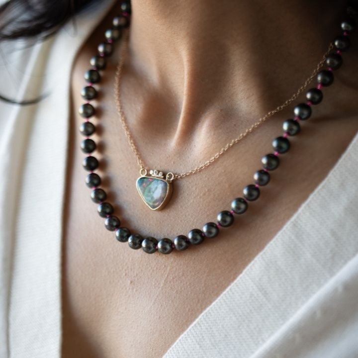 Learn how to clean a pearl necklace