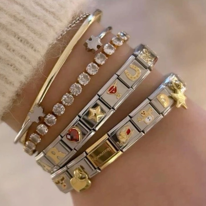 style behind Italian charm bracelets