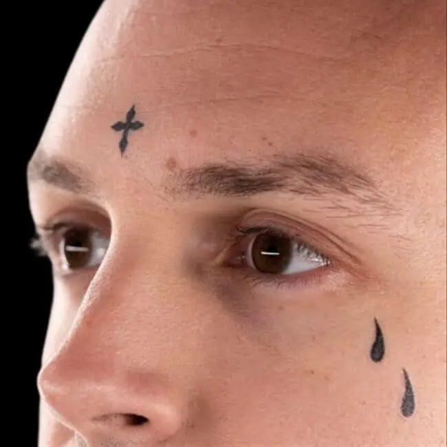 what does the tear drop tattoo mean