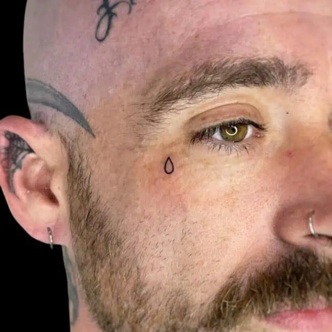 Teardrop Tattoo