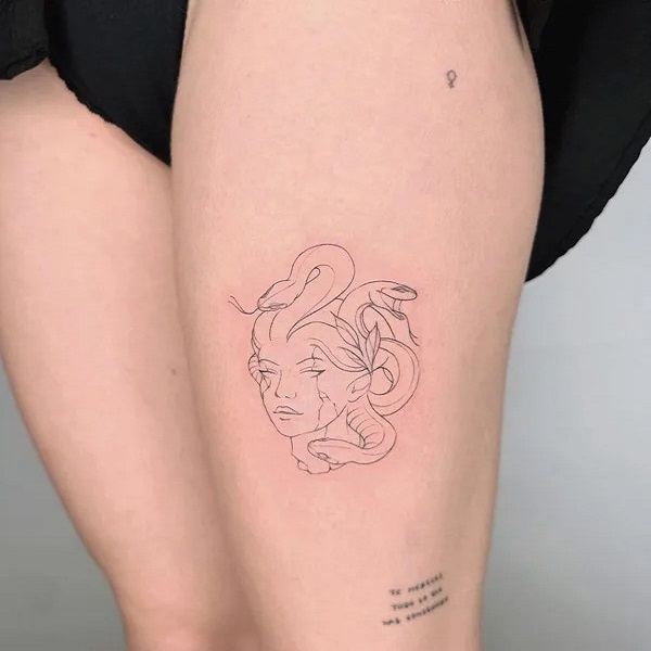 what does a medusa tattoo mean for a girl